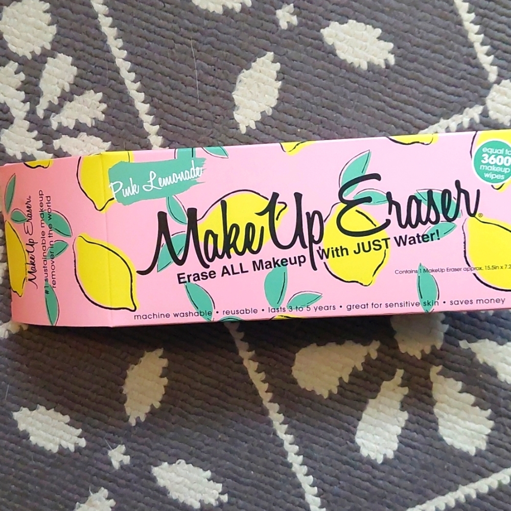 The Original MAKEUP ERASER Remover - Pink Lemonade Print